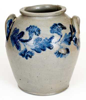 Two-Gallon Henry Harrison Remmey, Philadelphia Stoneware Jar, c1835