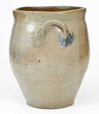 Two-Gallon PAUL : CUSHMAN Stoneware Jar (Albany, NY)