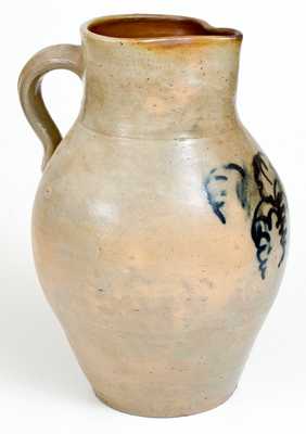 Two-Gallon Stoneware Pitcher, attib. Smith & Day, Norwalk, CT, circa 1840