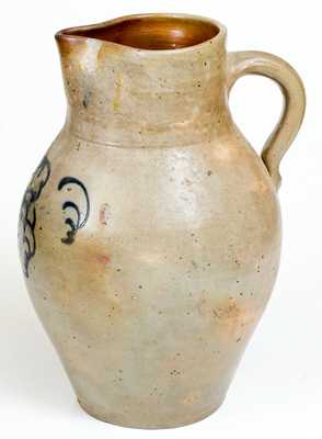 Two-Gallon Stoneware Pitcher, attib. Smith & Day, Norwalk, CT, circa 1840