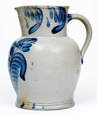 One-Gallon Henry Harrison Remmey, Philadelphia, PA Stoneware Pitcher