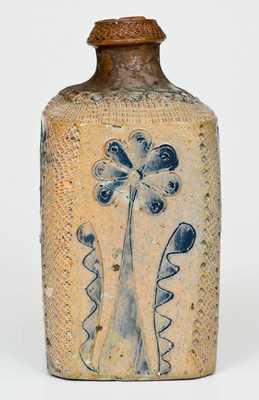 Extremely Rare and Important Colonial Stoneware Vessel, Crolius Pottery, Manhattan