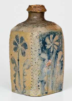 Extremely Rare and Important Colonial Stoneware Vessel, Crolius Pottery, Manhattan