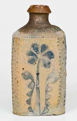Extremely Rare and Important Colonial Stoneware Vessel, Crolius Pottery, Manhattan