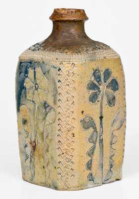 Extremely Rare and Important Colonial Stoneware Vessel, Crolius Pottery, Manhattan