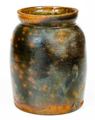 Galena Redware Pottery Preserve Jar