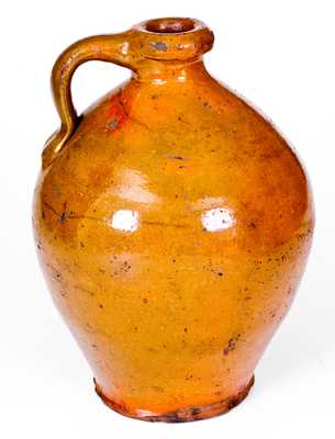 Galena, Illinois Redware Pottery Jug