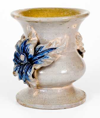 Extremely Rare Kirkpatrick Family Anna Pottery Stoneware Vase Dated 1884