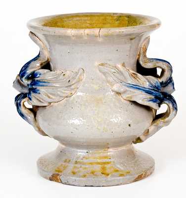 Extremely Rare Kirkpatrick Family Anna Pottery Stoneware Vase Dated 1884