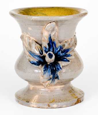 Extremely Rare Kirkpatrick Family Anna Pottery Stoneware Vase Dated 1884