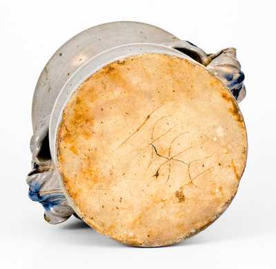 Extremely Rare Kirkpatrick Family Anna Pottery Stoneware Vase Dated 1884