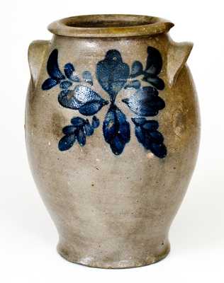 Attrib. John and James Miller, Strasburg, VA, circa 1835 Stoneware Jar