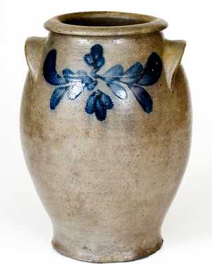 Attrib. John and James Miller, Strasburg, VA, circa 1835 Stoneware Jar