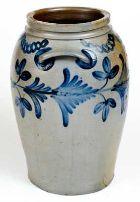 Fine Three-Gallon H.C. SMITH / ALEXA / D.C. Stoneware Jar (Alexandria, VA)