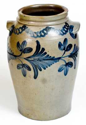 Fine Three-Gallon H.C. SMITH / ALEXA / D.C. Stoneware Jar (Alexandria, VA)