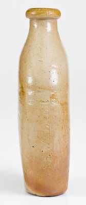 Rare Salt-Glazed Stoneware DR. WALKER Flask