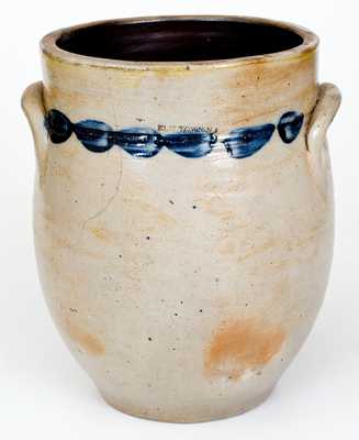 ELIZ.TOWN-N.J (J.M. Pruden, Elizabethtown, NJ) Stoneware Jar