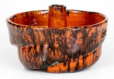 JOHN W. BELL / Waynesboro, Pa. Redware Turk s Head Mold