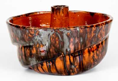 JOHN W. BELL / Waynesboro, Pa. Redware Turk s Head Mold