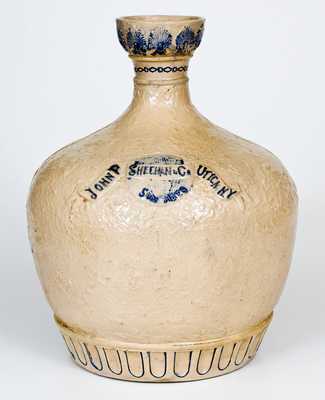 Outstanding JOHN P. SHEEHAN & CO. / UTICA, NY Cooler w/ Polo Scene for LONDON WHISKEY CLUB