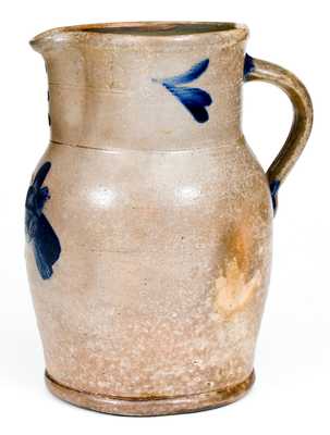 One-Gallon RJ Grier, Chester County, PA Stoneware Pitcher