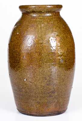 JFS (James Franklin Seagle, Vale, Lincoln County, NC) Stoneware Jug