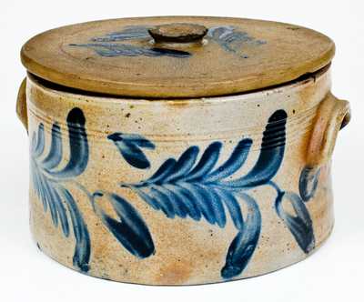 Richard Remmey, Philadelphia Stoneware Lidded Cake Crock