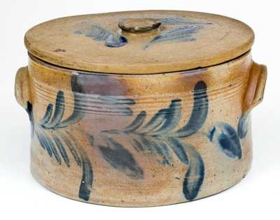 Richard Remmey, Philadelphia Stoneware Lidded Cake Crock