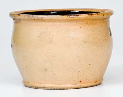Outstanding Stoneware Child s Chamber Pot with Charming Poetic Inscription