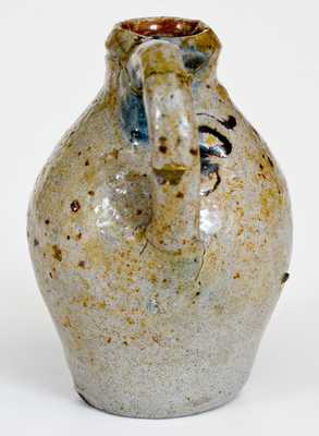 Fine Miniature Stoneware Jug w/ Incised Anchor Decoration, early 19th century