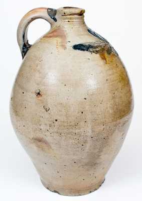 Fine 3 Gal. Hartford, CT Stoneware Jug with Incised Decoration