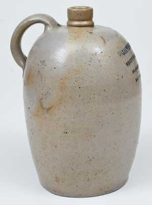 J. C. WHEELER / GROCERIES & LIQUORS / BALTIMORE Stoneware Advertising Jug