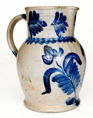 1 Gal. Stoneware Pitcher, Henry H. Remmey, Philadelphia, PA, circa 1860