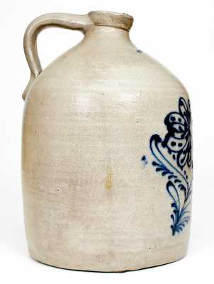 WHITES BINGHAMTON Stoneware Jug with Slip-Trailed Floral Decoration