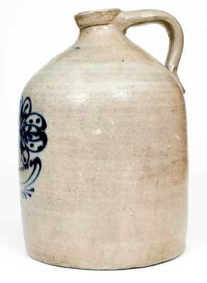 WHITES BINGHAMTON Stoneware Jug with Slip-Trailed Floral Decoration