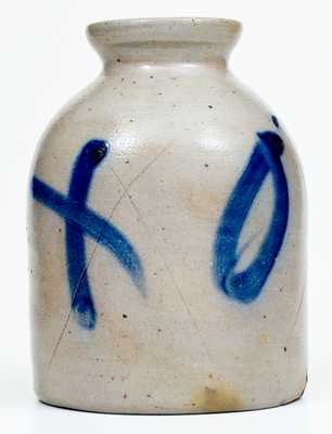 Unusual Stoneware Canning Jar with