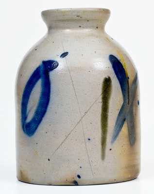 Unusual Stoneware Canning Jar with 