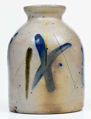 Unusual Stoneware Canning Jar with