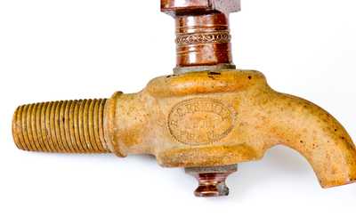 Rare Richard C. Remmey & Son Stoneware Cooler Spigot