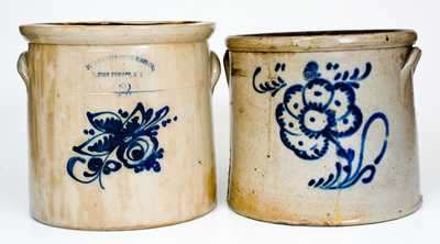 Lot of Two: Three-Gallon Stoneware Crocks