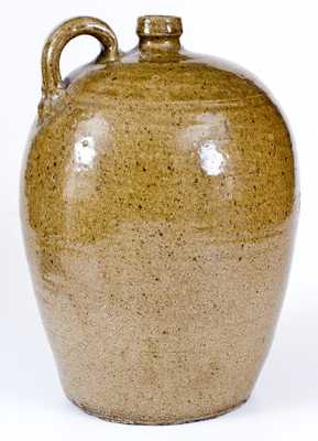 Fine 3 Gal. Att. B.F. Landrum, Edgefield District, SC Stoneware Jug