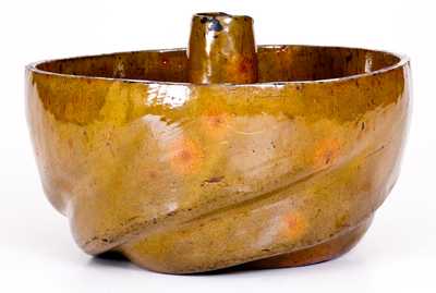 Rare Willoughby Smith / Womelsdorf, PA Redware Cake Mold