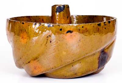 Rare Willoughby Smith / Womelsdorf, PA Redware Cake Mold