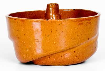 Small-Sized JOHN BELL / WAYNESBORO Redware Cake Mold