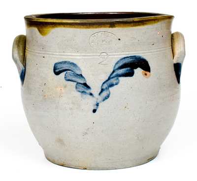 Rare N.C. Bell / Cornwall, New York Stoneware Jar
