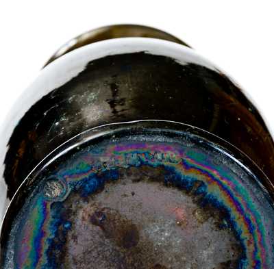 Fine JOHN BELL, Waynesboro, PA Redware Vase