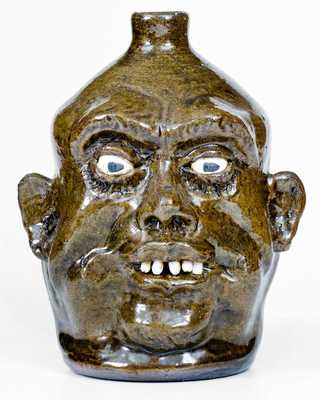 Lanier Meaders Stoneware Face Jug