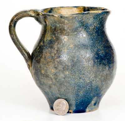 Unusual "J. F. Owen" 1897 Seagrove, NC Stoneware Pitcher