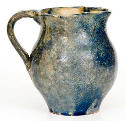 Unusual "J. F. Owen" 1897 Seagrove, NC Stoneware Pitcher