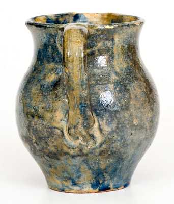 Unusual "J. F. Owen" 1897 Seagrove, NC Stoneware Pitcher